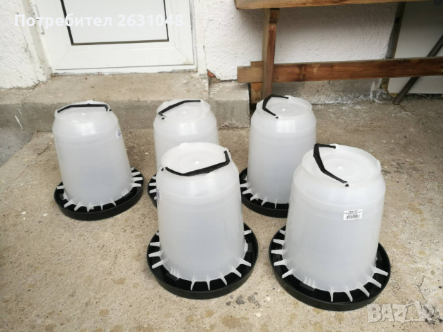 поилка ф250 за малки пилета и гълъби 