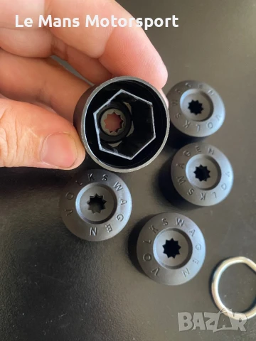 Vw passat golf caddy Капачки за балтове на джанти, снимка 3 - Аксесоари и консумативи - 51259306