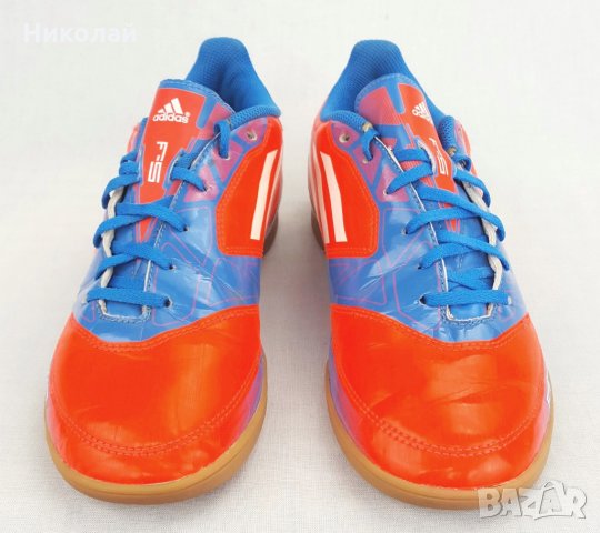 Adidas F5 JR Маратонки Футболни Обувки Футзал Зала 37.5-38 24cm, снимка 3 - Детски маратонки - 32652251