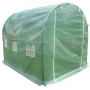 Резервно покривало за оранжерия 3×2×2м Армирано UV , с цип и прозорец, снимка 7