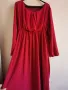 СТРАХОТНА ДЪЛГА ЧЕРВЕНА РОКЛЯ XL-2XL, снимка 5