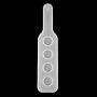 Дъска основа подложка поднос за шотове чаши вино силиконов молд форма смола и др, снимка 4