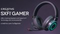 Bluetooth, жични Слушалки Gaming Creative SXFI Gamer, снимка 6