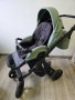 Milu Kids-Бебешка количка 2в1 Atteso Ledo:01 от еко кожа с олекотена алуминиева рамка, снимка 6