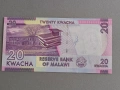 Банкнота - Малави - 20 квача UNC | 2012г., снимка 2