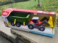 Dickey Toys ABC 65 см - фермерски багер с ремарке , снимка 2
