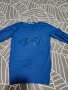 Синя блузка С размер , снимка 1 - Блузи с дълъг ръкав и пуловери - 39981442