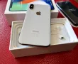 Apple iPhone X 64GB Silver Айфон 10 бял Бг меню 100% батерия, снимка 3