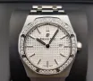 Audemars Piguet Royal Oak 33mm Rose Gold White Dial Diamond Дамски Различни Варианти, снимка 14