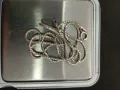 сребърен синджир колие, снимка 5