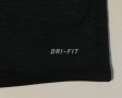 Nike DRI-FIT оригинален потник M Найк черен потник топ спорт тениска, снимка 6