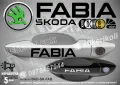 Skoda стикери за дръжки SKD-SK-01, снимка 3