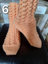 Плетени дамски чорапи, снимка 8