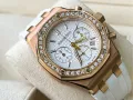 Audemars Piguet Royal Oak Offshore Chronograph 37mm Rose Gold White Diamond Дамски Различни Варианти, снимка 4