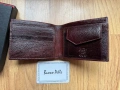 Buono Pelle нов мъжки портфейл портмоне естествена кожа с кутия внос Англия, снимка 9