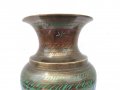 Красива бронзова ваза. №0200, снимка 4