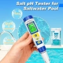 Уред за измерване качеството на водата - соленост, хлор и pH, снимка 1