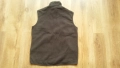 TIMBERLAND TWO FACE POLAR Vest размер M двулицев поларен елек - 1581, снимка 3