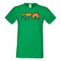Мъжка тениска Peace Love Pride 1 multicolor Прайд,Празник.Повод,Изненада, снимка 6
