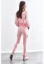 Дамски спортно-елегантен комплект в розов цвят 28130 FASARDI, снимка 3
