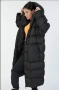 НАМАЛЕНО Дълго дамско яке с качулка, снимка 1