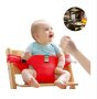 Бебешко Меко преносимо столче за хранене, Предпазен колан за стол, снимка 3