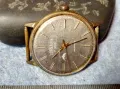 CORNAVIN 17 JEWELS SHOCKPROOF Стар РУСКИ ЧАСОВНИК със СЛЕДИ от ПОЗЛАТА КОРНАВИН Рядък СССР 28036, снимка 1