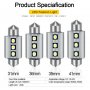 Лед крушки Led  C5W C10W CANBUS, снимка 2