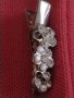Красива брошка накит украшение с кристали 40435, снимка 2