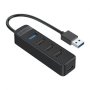 USB Хъб USB Разклонител Orico TWU32-4A-10-BK 4 USB3.0-портов хъб