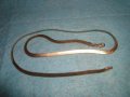 ПОЗЛАТЕН СТОМАНЕН ЛЕНТОВИДЕН ЛАНЕЦ РЕТРО НЕЖНА ЗДРАВА АРТ ДЕКО ПЛЕТКА 26822, снимка 8
