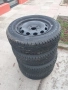джанти с гуми 4х100 14 цола, снимка 1