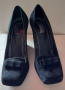 Обувки на платформа от естествен велур , снимка 1 - Дамски елегантни обувки - 36567458