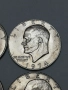 6 бр. 1 долар Айзенхауер-1971,72,74,76,77,78 г., снимка 5