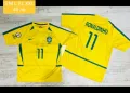 РЕТРО мъжки футболни тениски 💛⚽️ Бразилия , снимка 1