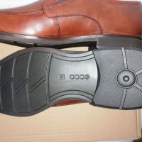 Елегантни мъжки обувки от естествена кожа ECCO №46, снимка 8 - Официални обувки - 33407453