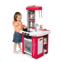 Детска кухня Tefal с аксесоари и звук, 48х46х50-99 см, многоцветен, снимка 1 - Играчки за стая - 36567856