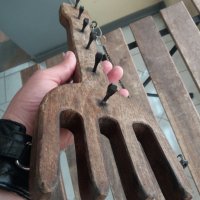 Винтидж закачалка дървена, голяма и много стара!, снимка 11 - Антикварни и старинни предмети - 32756631