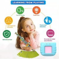 ❌ Образователната играчка със 112 говорещи флаш карти – 224 визуални думи ❌ , снимка 2 - Образователни игри - 39683225