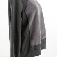 Дамска тъмносива блуза в марка Muso , снимка 3 - Блузи с дълъг ръкав и пуловери - 32488354