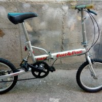 Сгъваем велосипед със заден амортасьор, снимка 1 - Велосипеди - 26336903