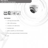 Hikvision HWT-T320-VF 2MP EXIR Камера 2.8-12мм Варифокални Лещи 40Метра IR IP66 4в1 TVI/AHD/CVI/CVBS, снимка 2 - HD камери - 29013614
