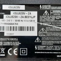 Продавам Power-168P-L4R031-W0 CTI-600,лед ленти CRH-A4330300105R6CNRve1.0 от тв.LG 43UJ620V , снимка 1 - Телевизори - 35460847