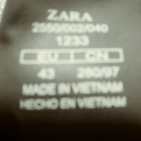 Кецове ZARA MEN естествена кожа, снимка 8 - Кецове - 33194835