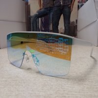 Слънчеви очила Бяла огледална маска , снимка 1 - Слънчеви и диоптрични очила - 44072025