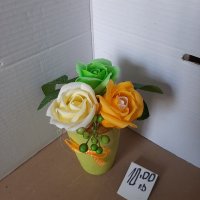 Букет от сапунени рози , снимка 18 - Подаръци за жени - 36836874