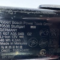 BOSCH GBA 12V 4.0Ah  - Акумулаторна батерия, снимка 4 - Други инструменти - 43050853