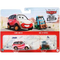 Оригинален комплект колички Cars - Claire Gunz’er & Haul Em’Haynes  /On The Road / Disney / Pixar, снимка 1 - Коли, камиони, мотори, писти - 43336427