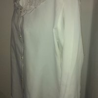 Бяла официална риза , снимка 4 - Ризи - 27284856