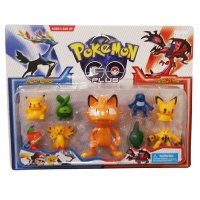 Комплект фигурки за торта Покемон, герои Pokemon, блистер, 9 броя, варианти - 160428, снимка 1 - Фигурки - 39613978